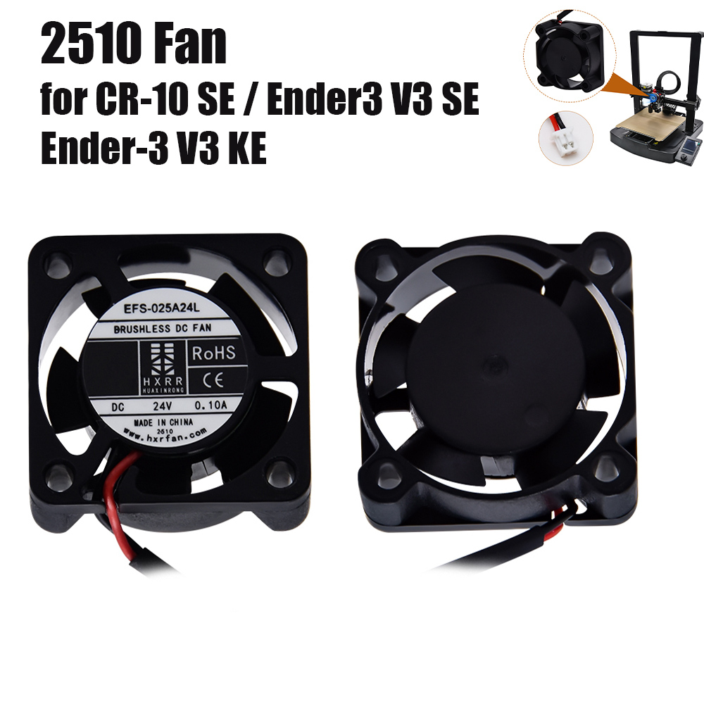 Creality Printer Ender 3 V3 - ボールベアリング2510ファン Ender 3 V3 SE Ender-3V3KE