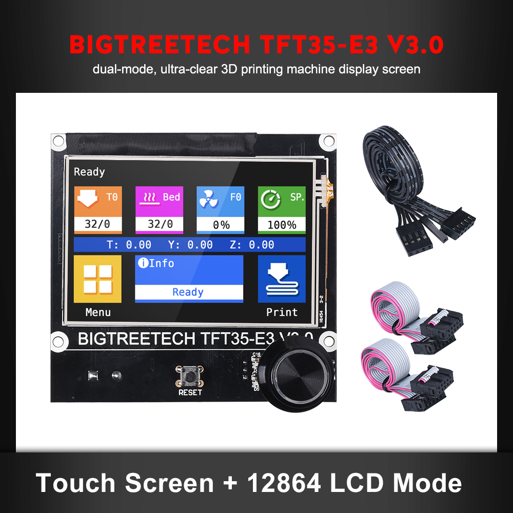 Creality Printer Ender 3 V3 - BIGTREETECH TFT35 E3 V3.0 3D プリンタタッチスクリーンディスプレイデュアルモード
