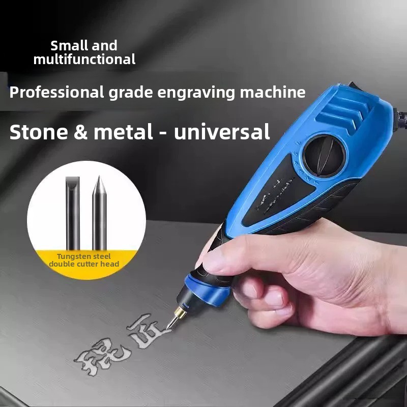 Industrial Laser Etching Machine - ミニハンドヘルドポータブルレーザーマーキングマシン、手動金属ステンレス鋼彫刻エッチングプリンター、屋台DIY彫刻用