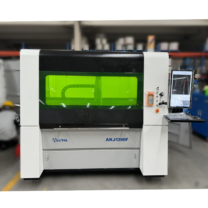 Industrial Laser Metal Cutting Machine - Jinan-レーザー切断機,CNC密閉型ファイバー金属,レイカス,小型1390 1318,1.5kw 2kw 3kw,価格