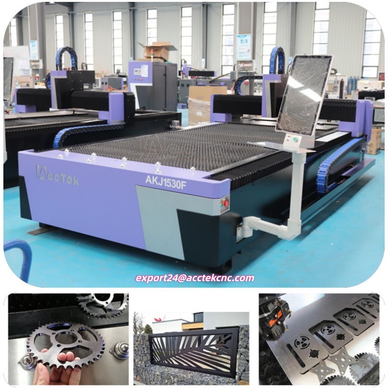 Industrial Laser Metal Cutting Machine - 1500W 2kW 3kW 6kW 工業用CNCレーザーカッター 自動ファイバーレーザー切断機