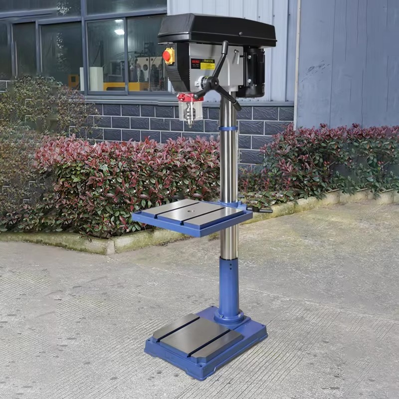 Industrial Use Of Laser - 工業用電動木工ドリルプレスモーター 高出力1000W-1500W レーザー位置決め機能付き ベンチトップ用垂直穴あけ機