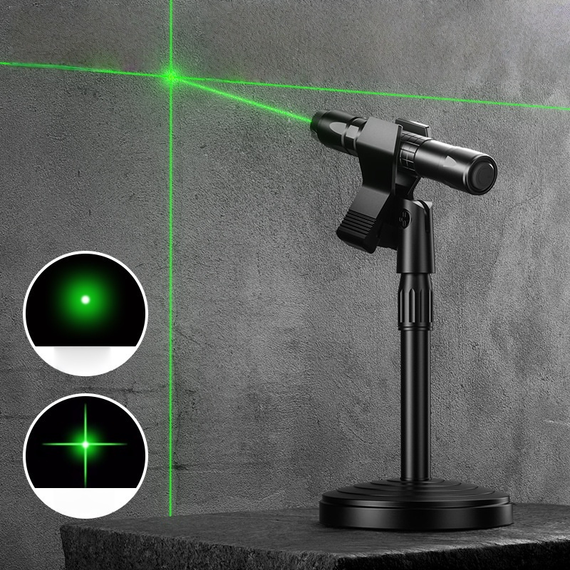 Industrial Laser Level - セルフレベリングレーザーツール：クロスラインレーザーレベル、赤外線ポジショニングポインター＆アライメントマーキングペン（建設、エンジニア向け）