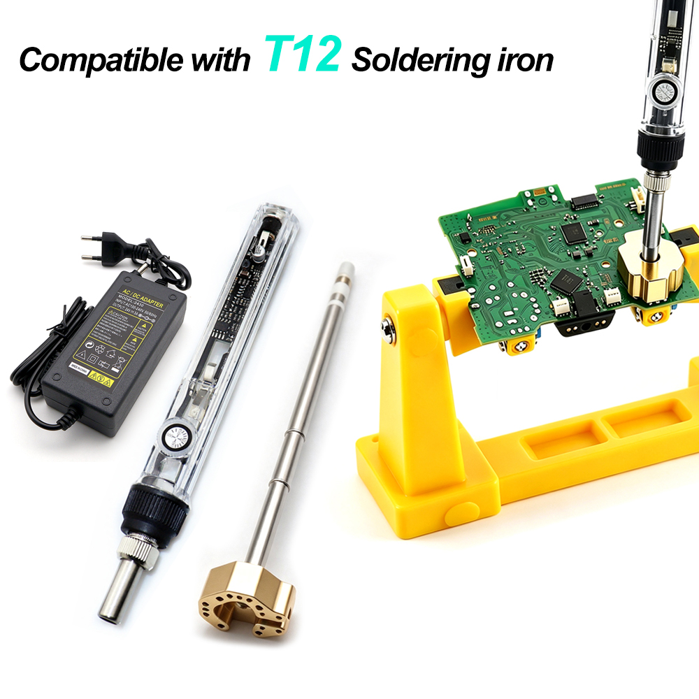 Industrial Laser Soldering Iron - T12はんだごてチップセット、PS5、PS4、Xbox Series X/S、Xbox One、Switch Proコントローラー用ゲームコントローラー修理ツールキット