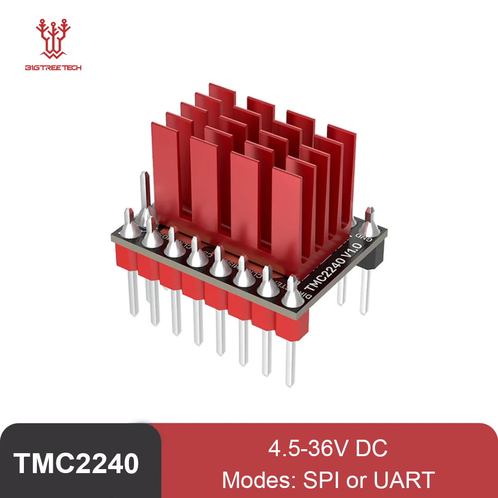 Stepper Driver Cnc - BIGTREETECH TMC2240 ステッピングモータードライバーモジュール 3D プリンター部品 SPI