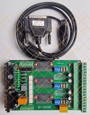 Stepper Driver Cnc - JP-3163B 3軸USB CNC Mach3ブレークアウトボード（TB6560 3Aステッピングドライバー付き）