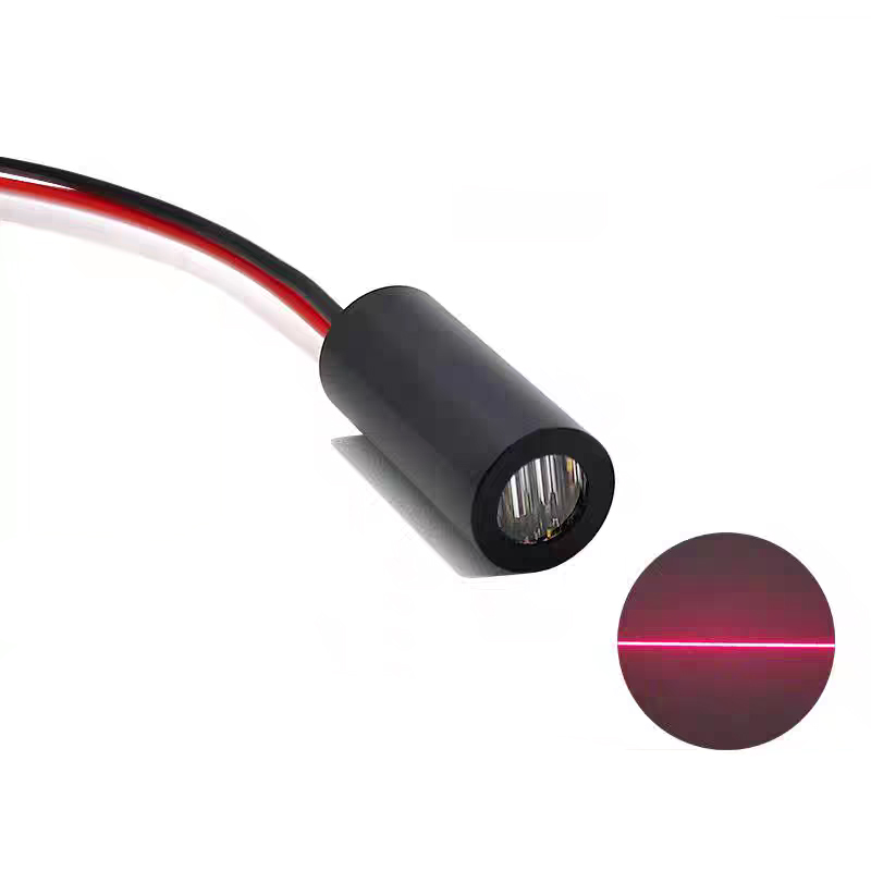 Industrial Laser Marking - 635nm 5mW レッドラインレーザーモジュール 90 ° ライン工業用マーキングレーザーポジショニングライト