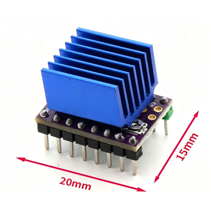 5.5V-28V TMC2209 ヒートシンク付きステッピン - Stepper Driver Cnc のレビューと価格
