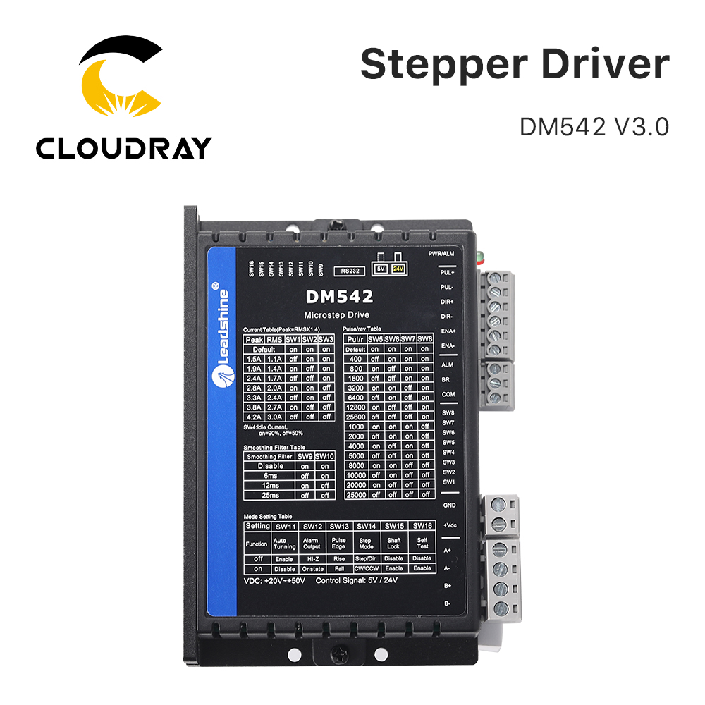 Leadshine-ステッピングモーターdm542,2相,2 - Stepper Driver Cnc のレビューと価格