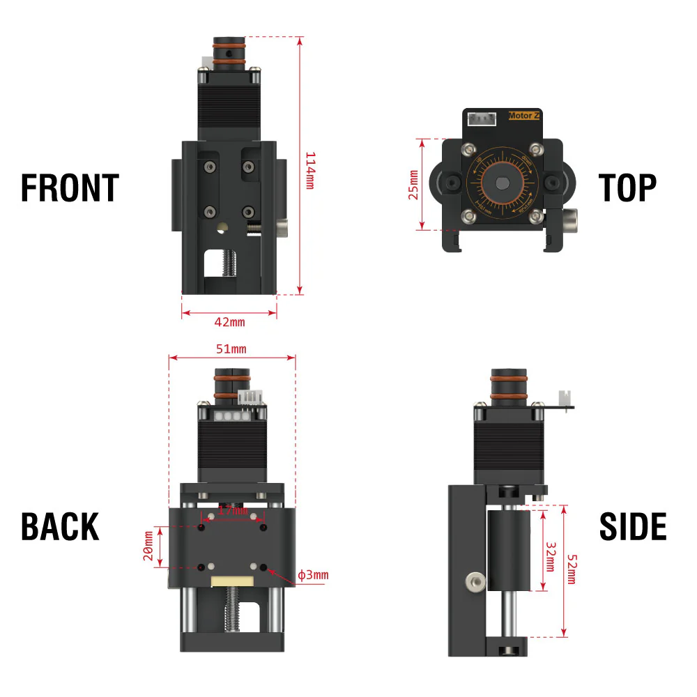 20mm NEJE Z軸モジュール、機構、レーザー、CNCモ - Industrial Use Of Laser のレビューと価格