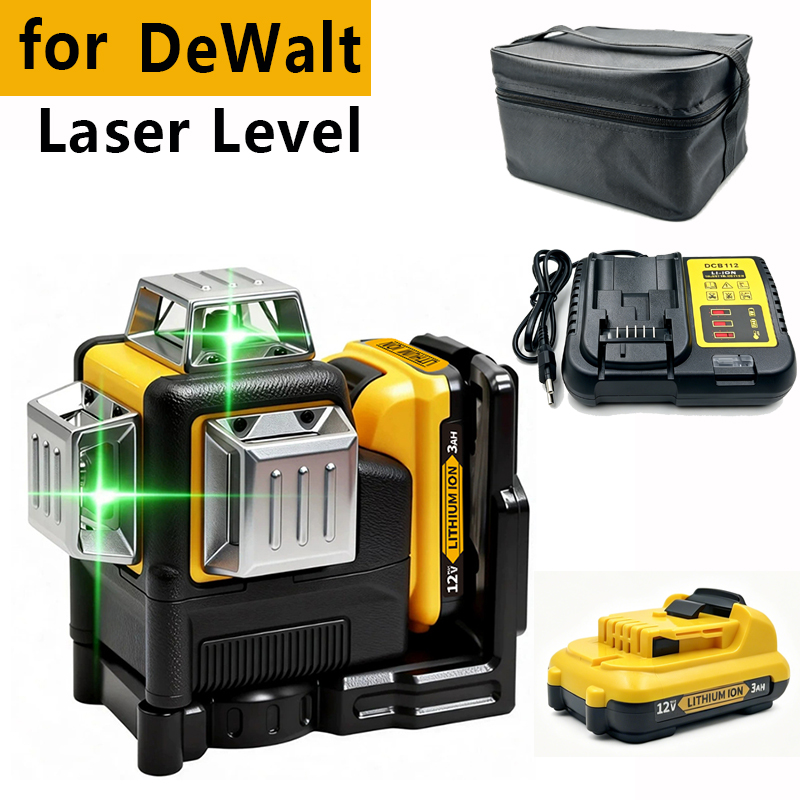 DEWALT DW089LG 12Vリチウム電池グリーンレー - Industrial Laser Level のレビューと価格
