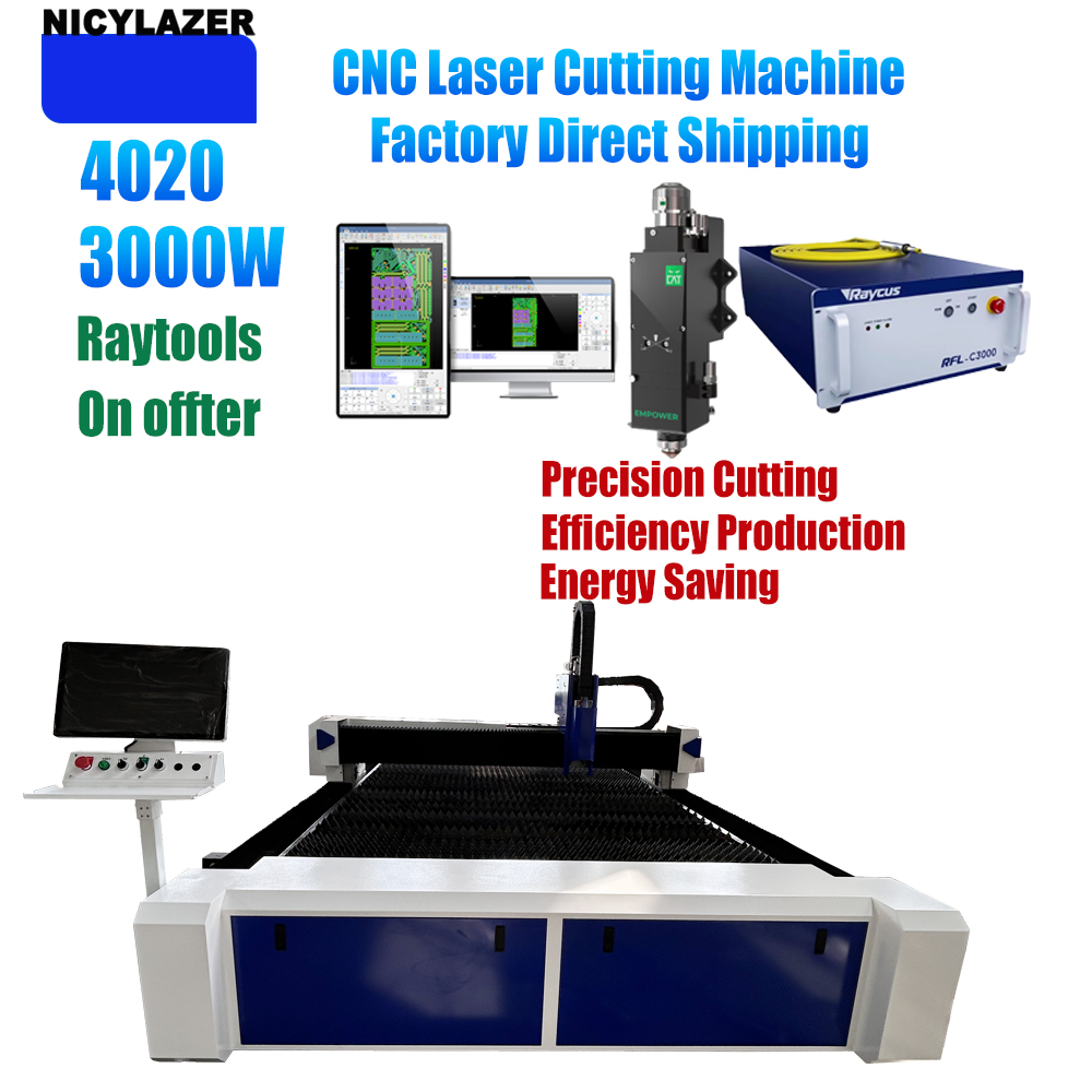 NICYLAZER CNC 3000W 4020 ファイバー - Industrial Laser Metal Cutting Machine のレビューと価格