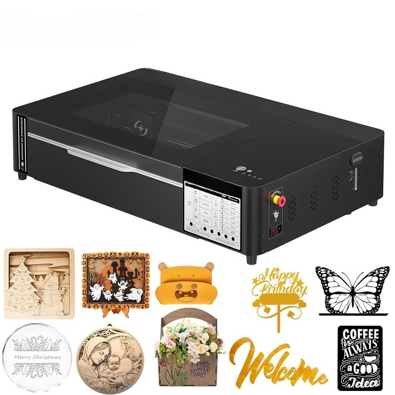 Atomstack Hurricane 55W CO2レーザ - Industrial Laser Engraver For Wood のレビューと価格