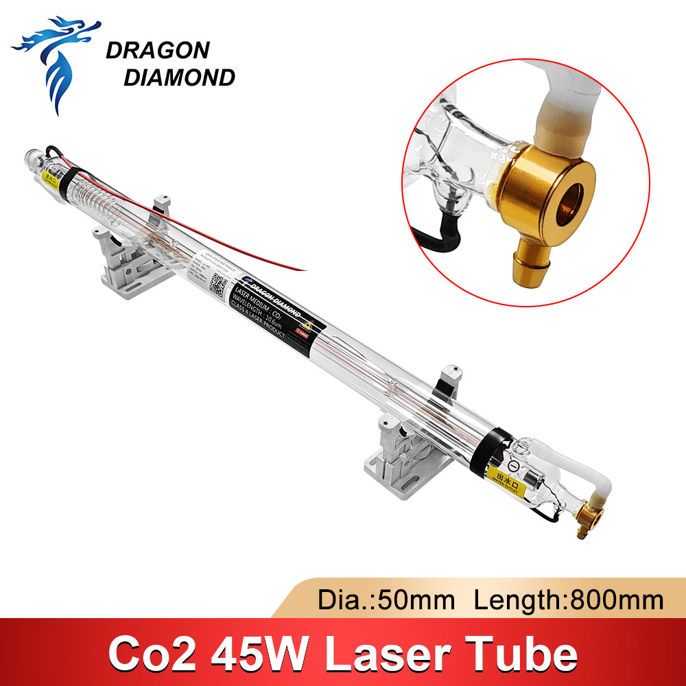 彫刻切断機用レーザー光源セット,45w-50w CO2レーザ - Industrial Laser Etching Machine のレビューと価格