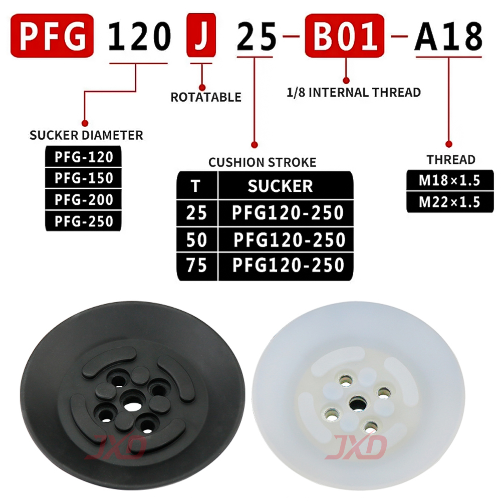 JXD PFG-60 フラット真空吸盤 60mm NBRシリ - Industrial Laser Etching Machine のレビューと価格