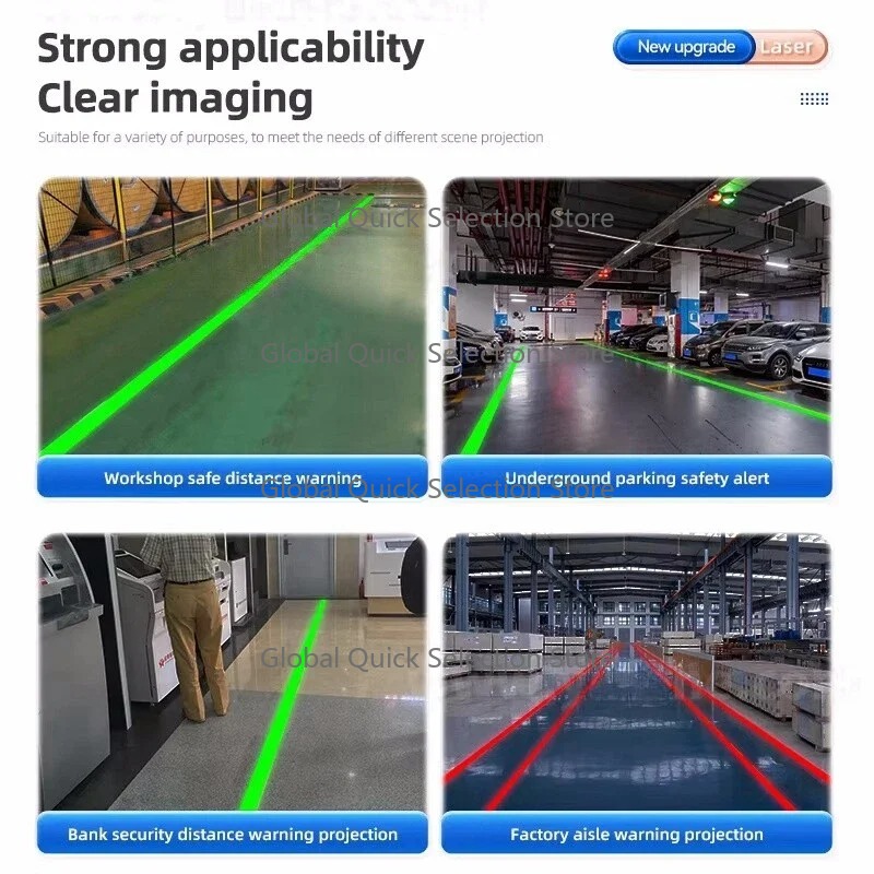 産業用仮想レーザー安全ラインサインプロジェクター床面標示警告 - Industrial Laser Marking のレビューと価格