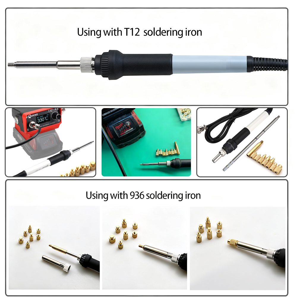 M2-M8 ホットメルト真鍮製ねじ付きローレットナット埋め込 - Industrial Laser Soldering Iron のレビューと価格