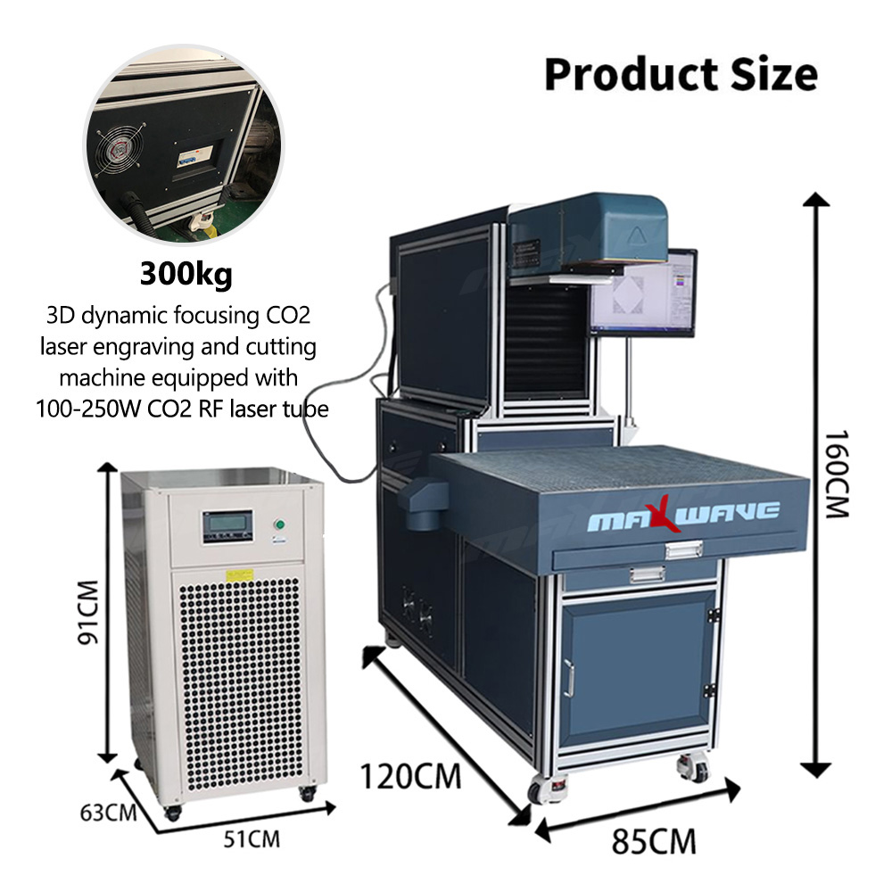 Maxwave J1 産業用 CO2 レーザー彫刻機 100 - Industrial Laser Marking のレビューと価格