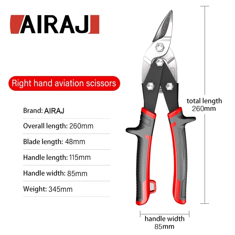 AIRAJ 航空はさみ錫スニップ金属シート切断スニップカッタ - Industrial Laser Etching Machine のレビューと価格
